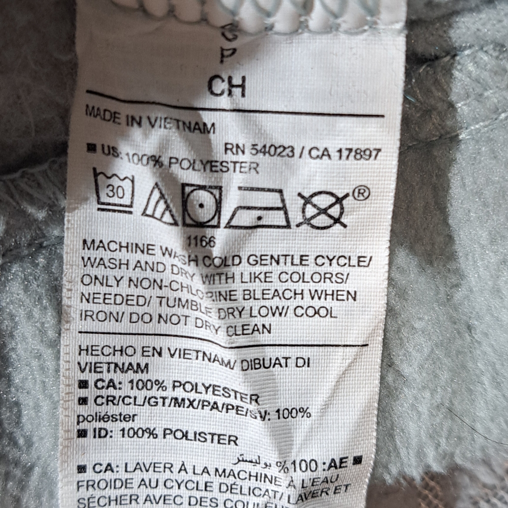 Old Navy Light Gray Fleece Vest - Picture 6 of 6